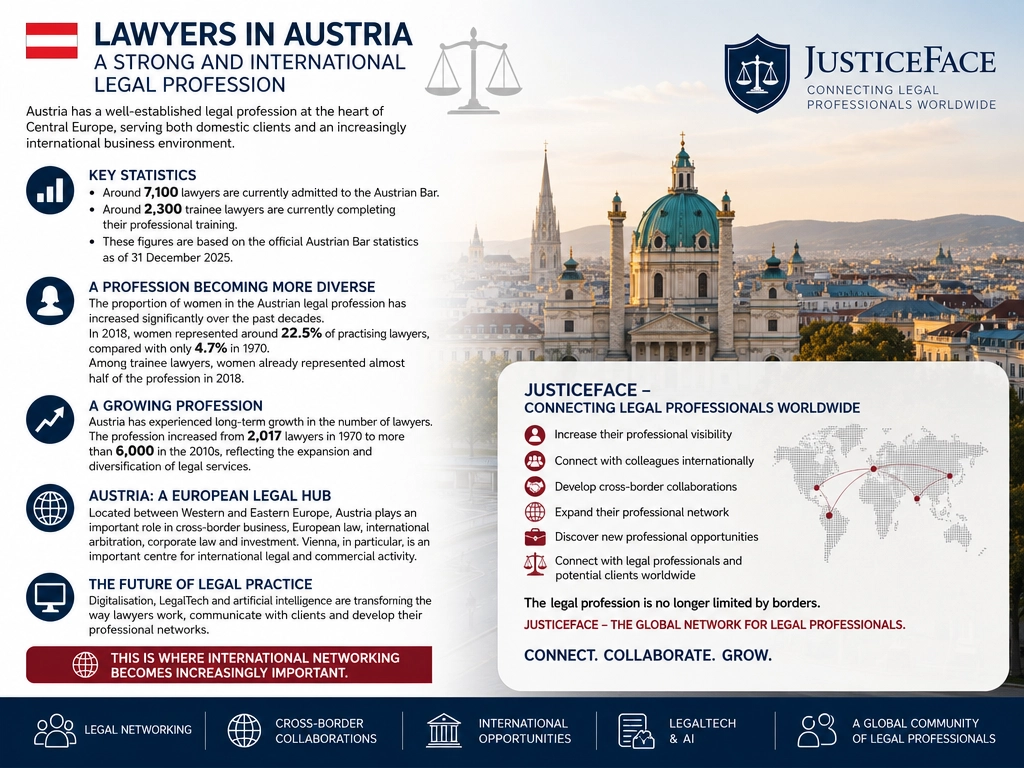 🇦🇹⚖️ Lawyers in Austria: A Strong and International Legal Profession
