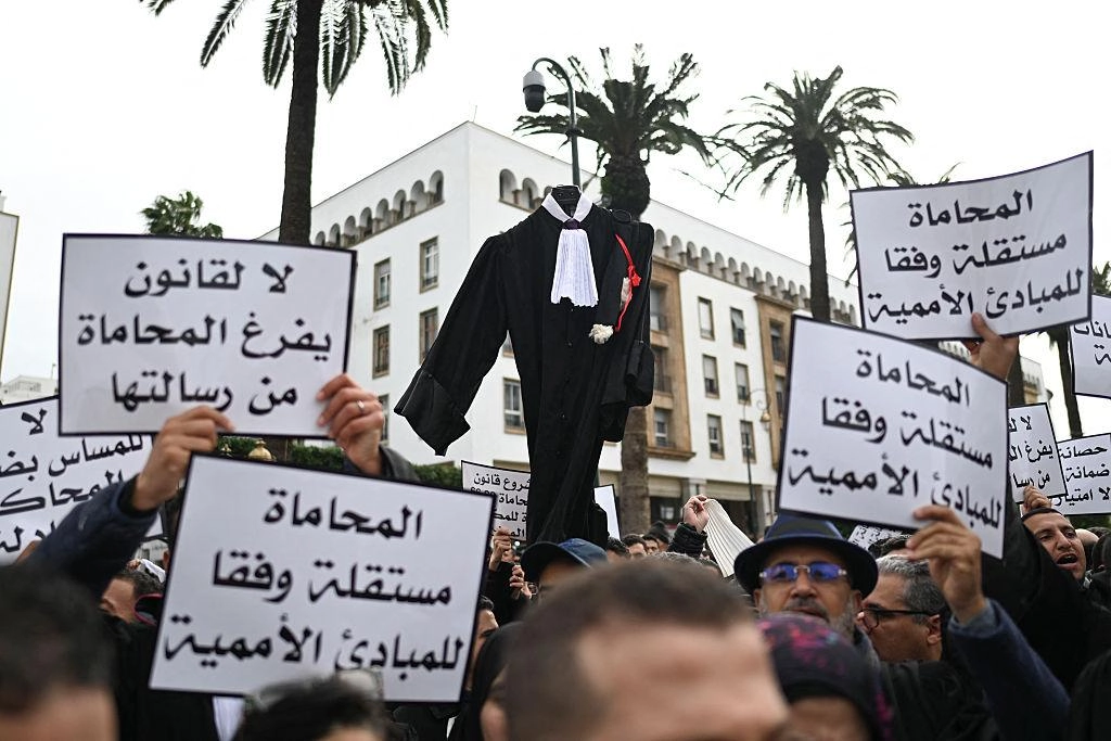 إضراب المحامين في المغرب 2026: استمرار الحركة الاحتجاجية حتى أكتوبر